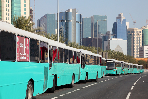 Karwa bus in Doha, getting around Doha, Doha public transport - Karwa bus in Doha, getting around Doha, Doha public transport