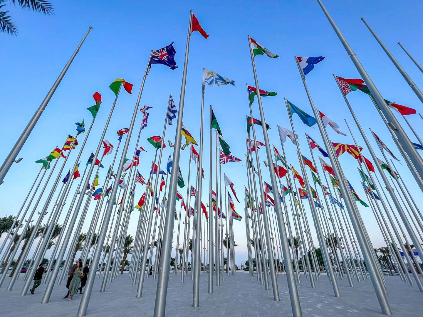 flag plaza in Doha from world cup, qatar stopover, one day in Doha, - flag plaza in Doha from world cup, qatar stopover, one day in Doha,