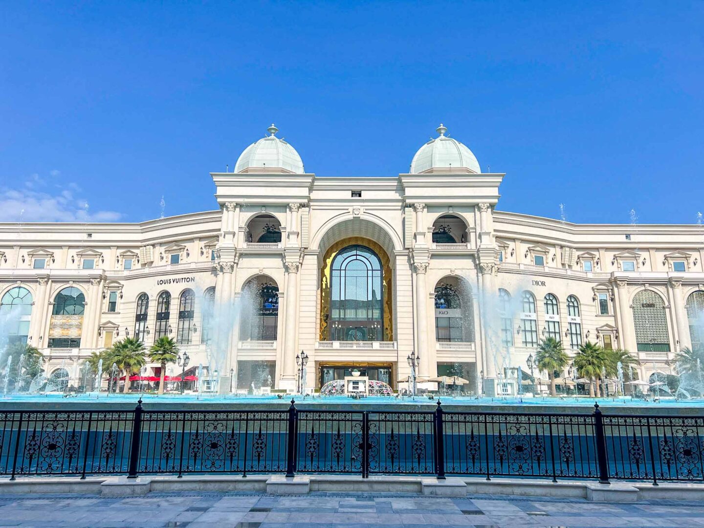 Place Vendome Mall fountain, qatar stopover, one day in Doha, - Place Vendome Mall fountain, qatar stopover, one day in Doha,