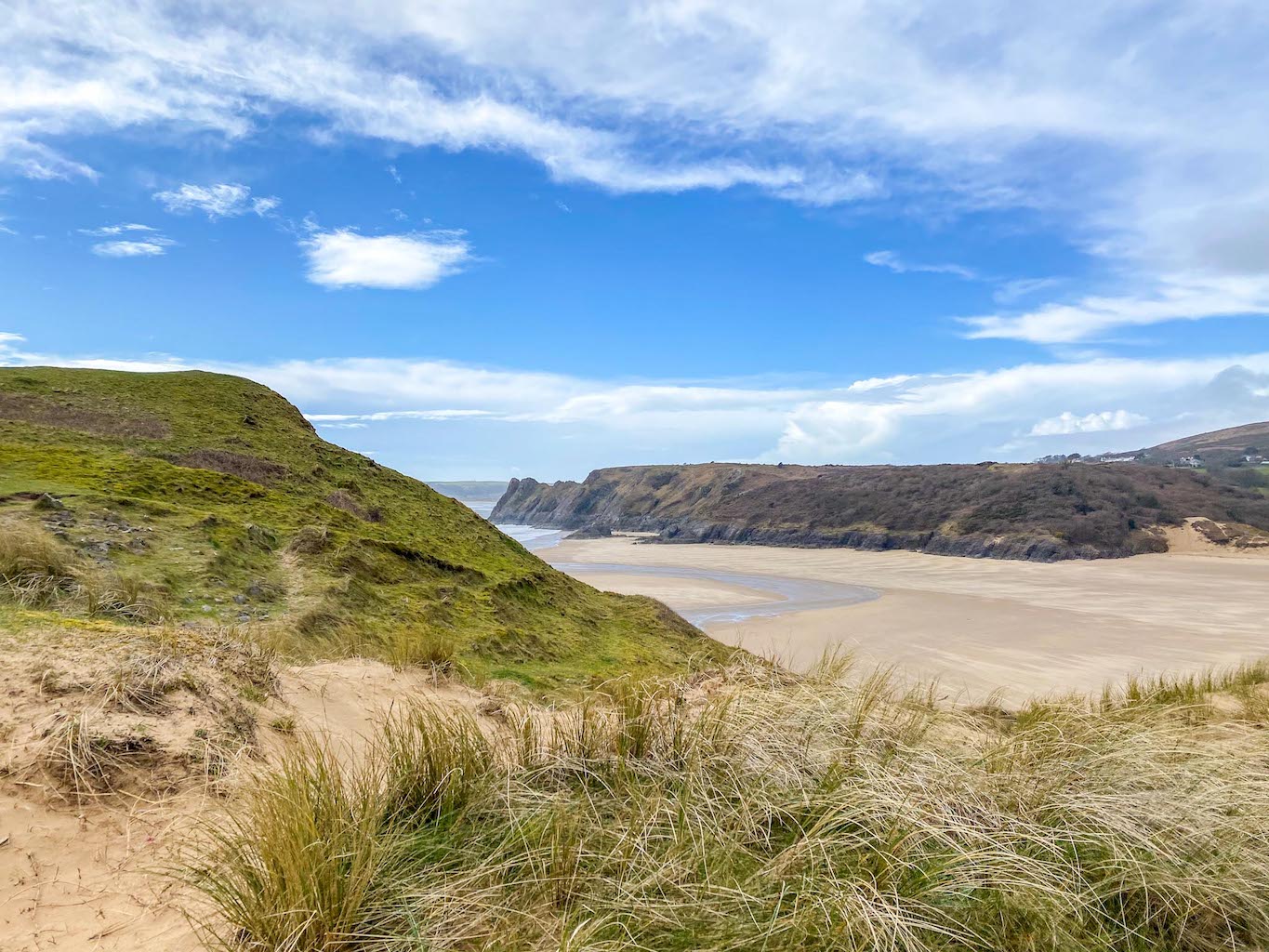 Three Cliffs Bay Beach, best places in Wales - Three Cliffs Bay Beach, best places in Wales
