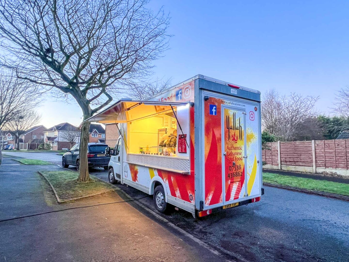 Halal Food Altrincham, Yallah cuisine food truck - Halal Food Altrincham, Yallah cuisine food truck