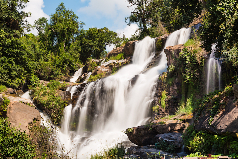 Mae-klang waterfall in Chiang Mai - Mae-klang waterfall, attractions in chiang mai, popular thailand destinations