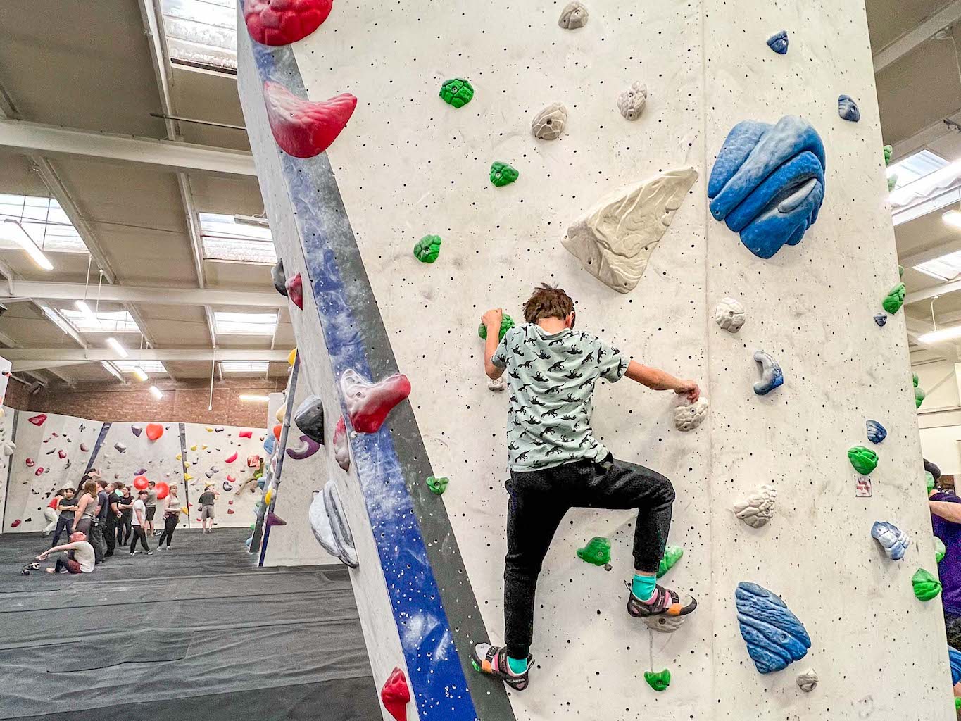 inside Depot Climbing Manchester, Family Days Out in Manchester, Manchester with kids, - inside Depot Climbing Manchester, Family Days Out in Manchester, Manchester with kids,