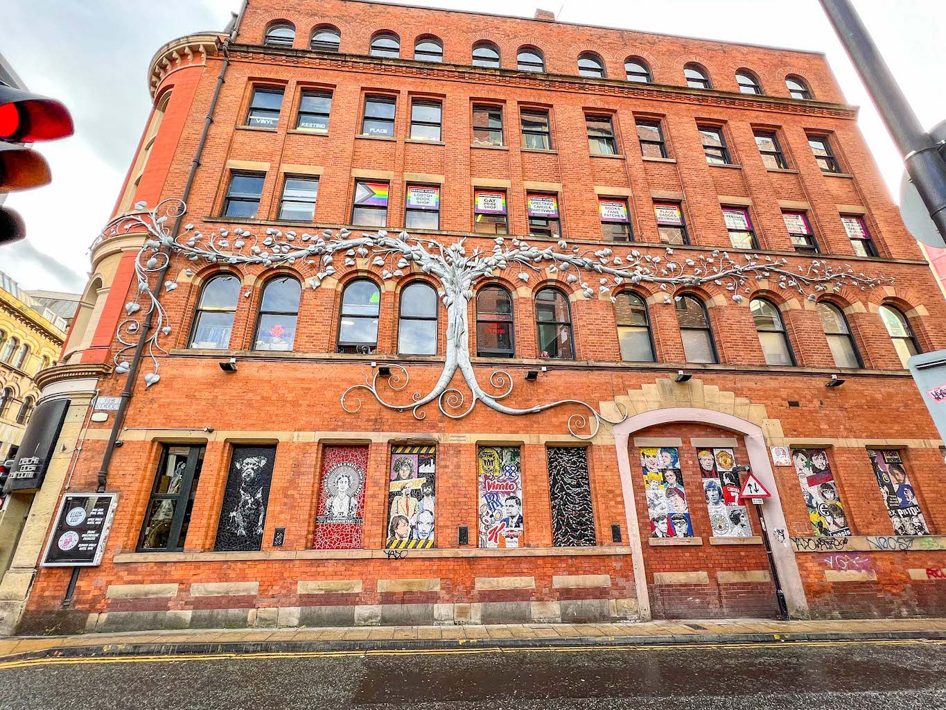 outside of Afflecks in Northern Quarter, one day in Manchester, - outside of Afflecks in Northern Quarter, one day in Manchester,