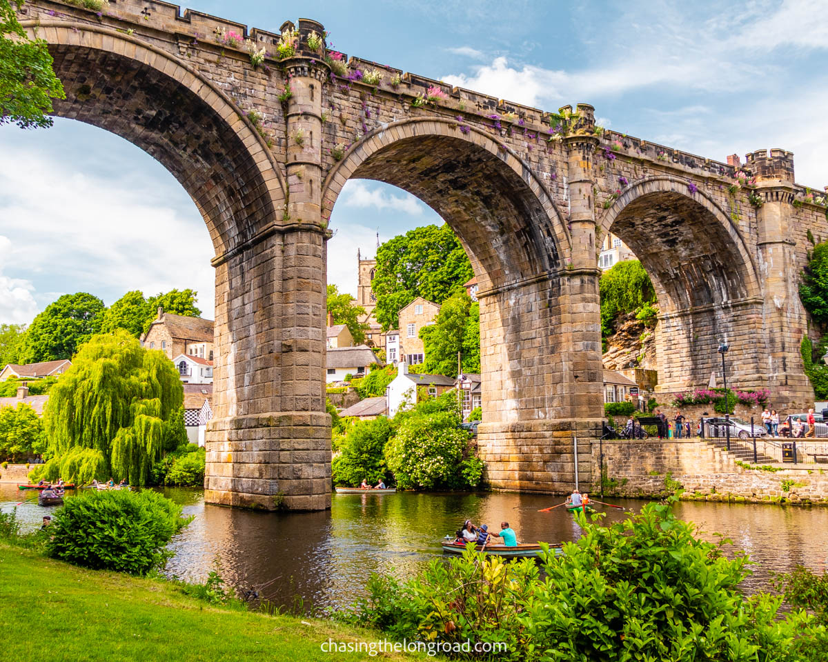 Knaresborough-chasing-the-long-road - Knaresborough Viaduct in Knaresborough, trips from Manchester, best day trips from Manchester