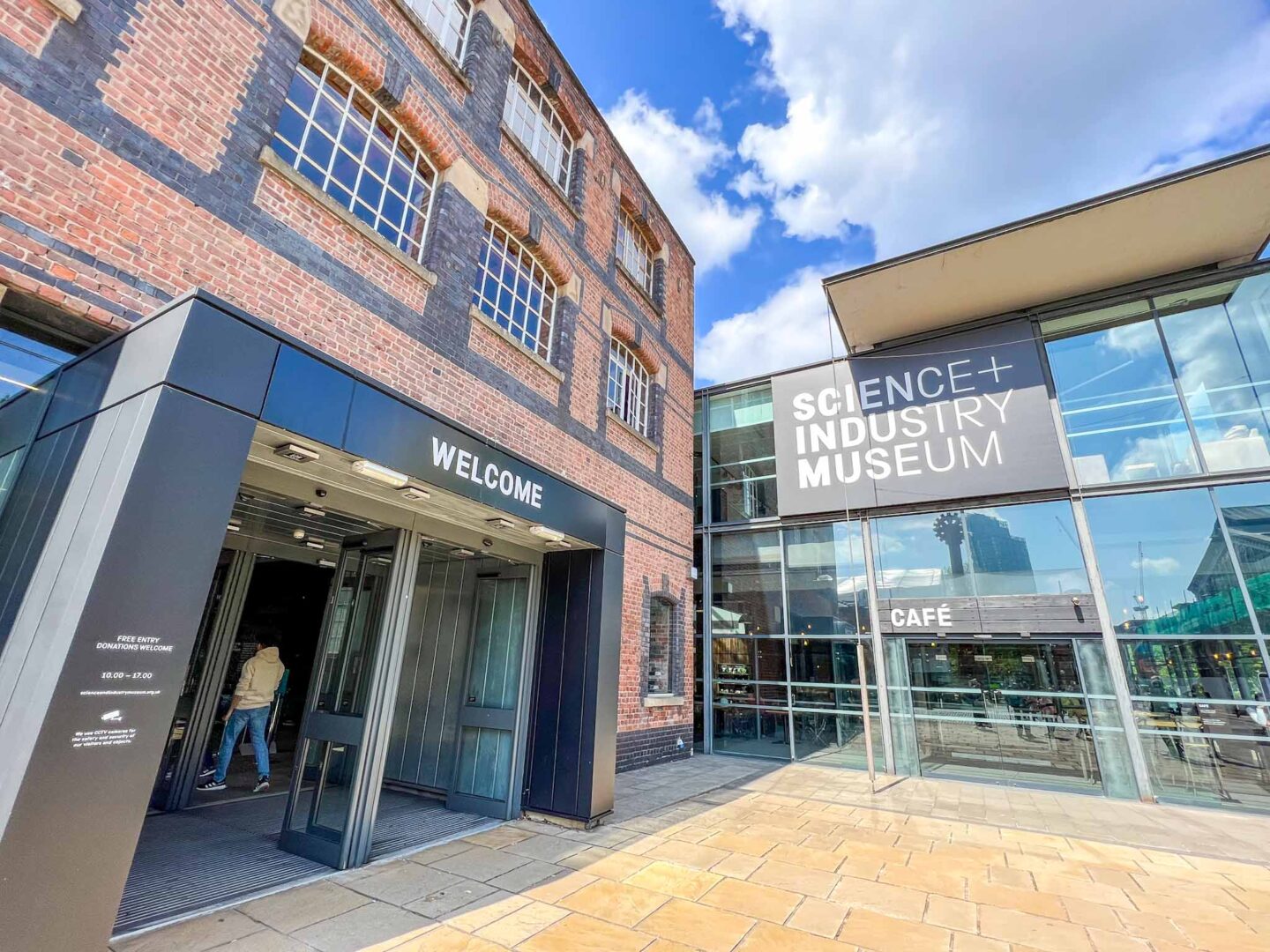 outside the science museum, Family Days Out in Manchester, Manchester with kids, - outside the science museum, Family Days Out in Manchester, Manchester with kids,