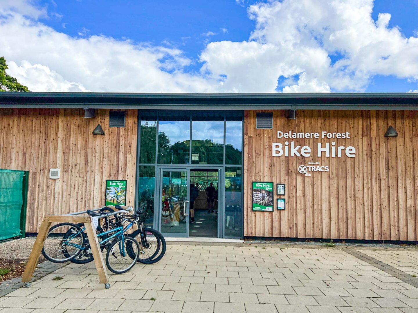 Family Days Out Near Manchester, bike hire shop at Delamere Forest - Family Days Out Near Manchester, bike hire shop at Delamere Forest