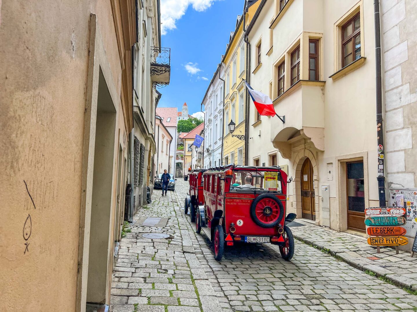 things to do in Bratislava, Bratislava red sightseeing bus - things to do in Bratislava, Bratislava red sightseeing bus