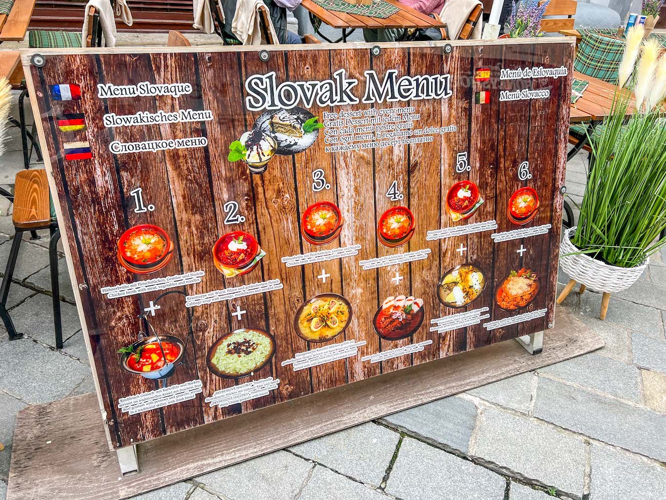 things to do in Bratislava, Slovakian food menu in Bratislava - things to do in Bratislava, Slovakian food menu in Bratislava