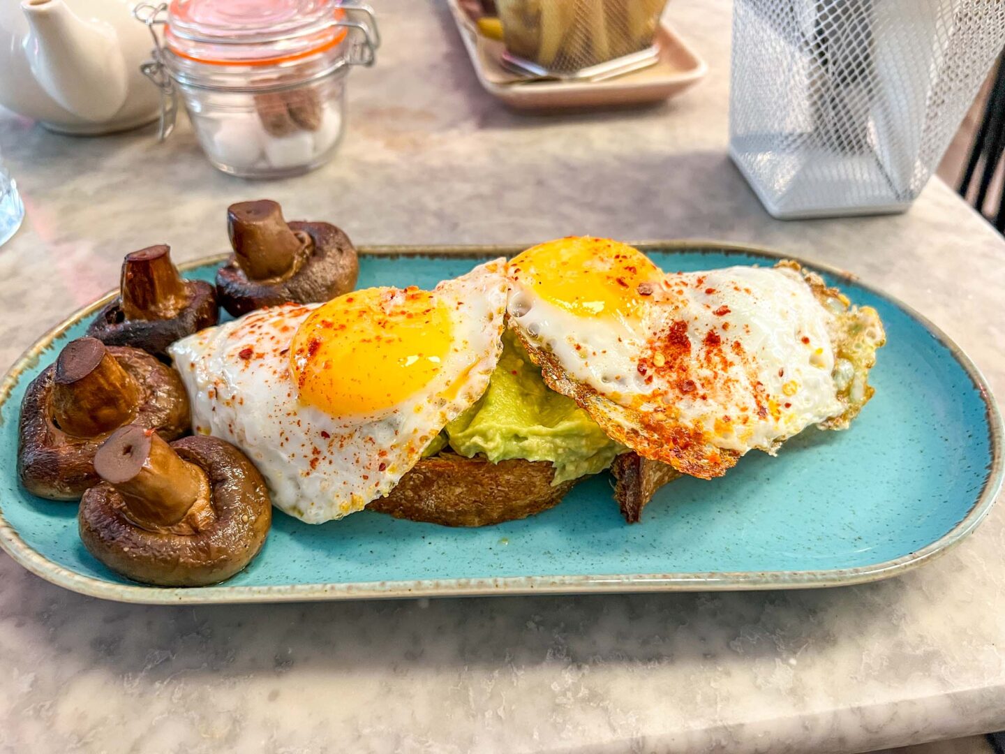 Halal brunch manchester, Avocado and Eggs at Cocoa Cabana Ancoats Cafe - Halal brunch manchester, Avocado and Eggs at Cocoa Cabana Ancoats Cafe