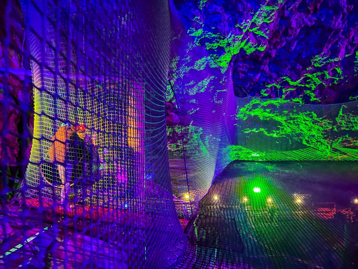 Bounce below at Zip World, family days out near manchester, - Bounce below at Zip World, family days out near manchester,