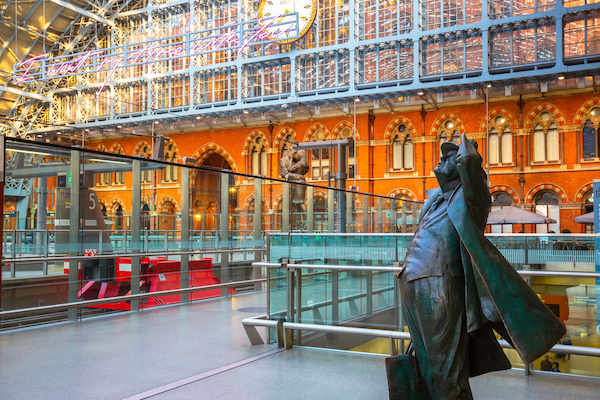 London St Pancras Station - Eurostar London to Amsterdam, Eurostar to Netherlands, how to get to Amsterdam without flying