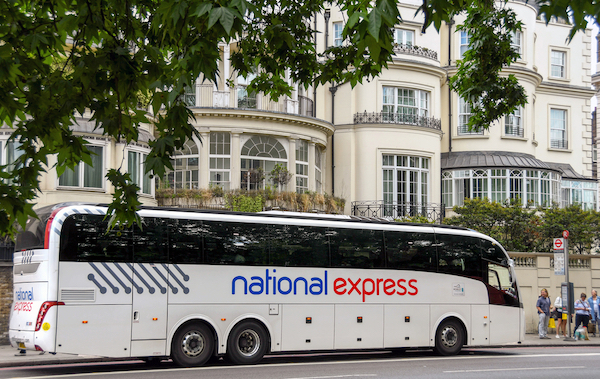 National Express Bus from London - The Wandering Quinn Travel Blog National Express bus, how to travel to Europe without flying