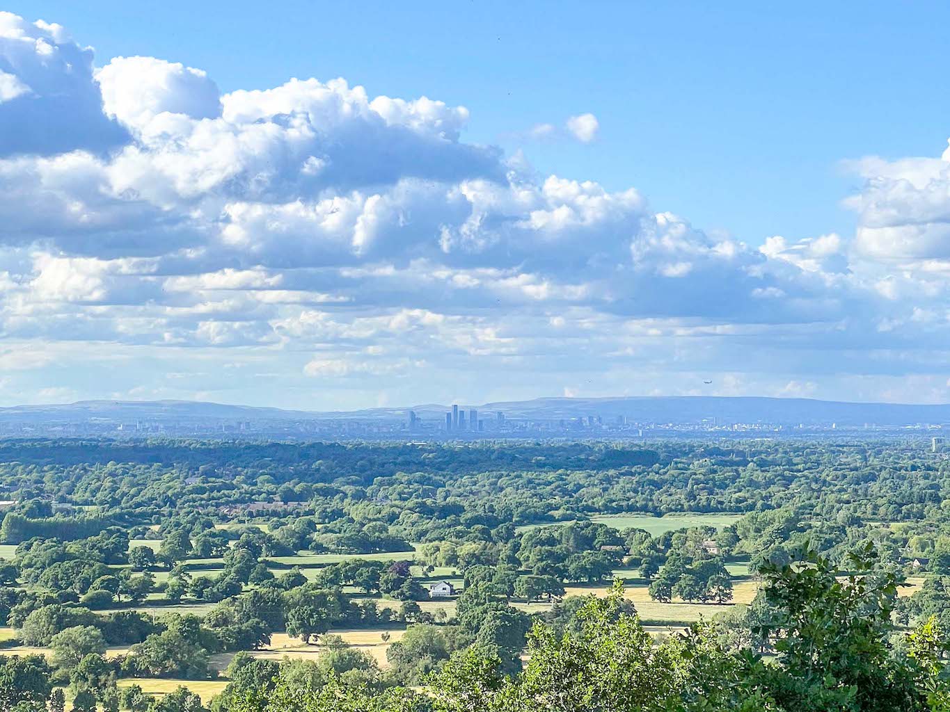 Things to do near Manchester Airport, City Skyline from Alderley Edge - Things to do near Manchester Airport, City Skyline from Alderley Edge