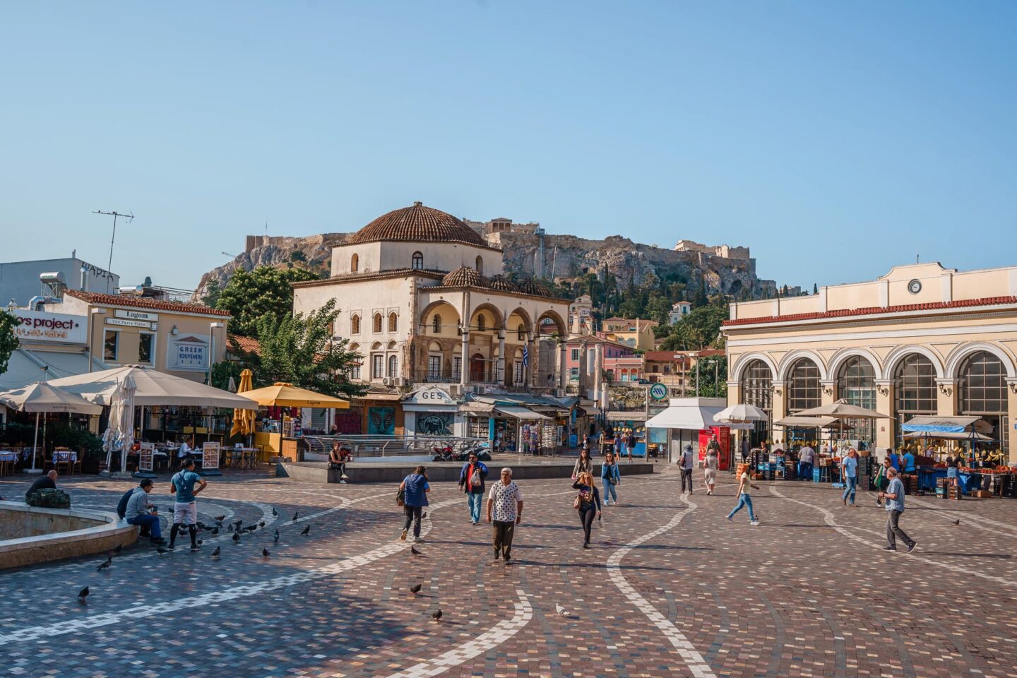 Athens-Monastiraki-Sq-by-Raw-Mal-Roams-min - Athens in Greece as one of the best places to visit in Turkey in december