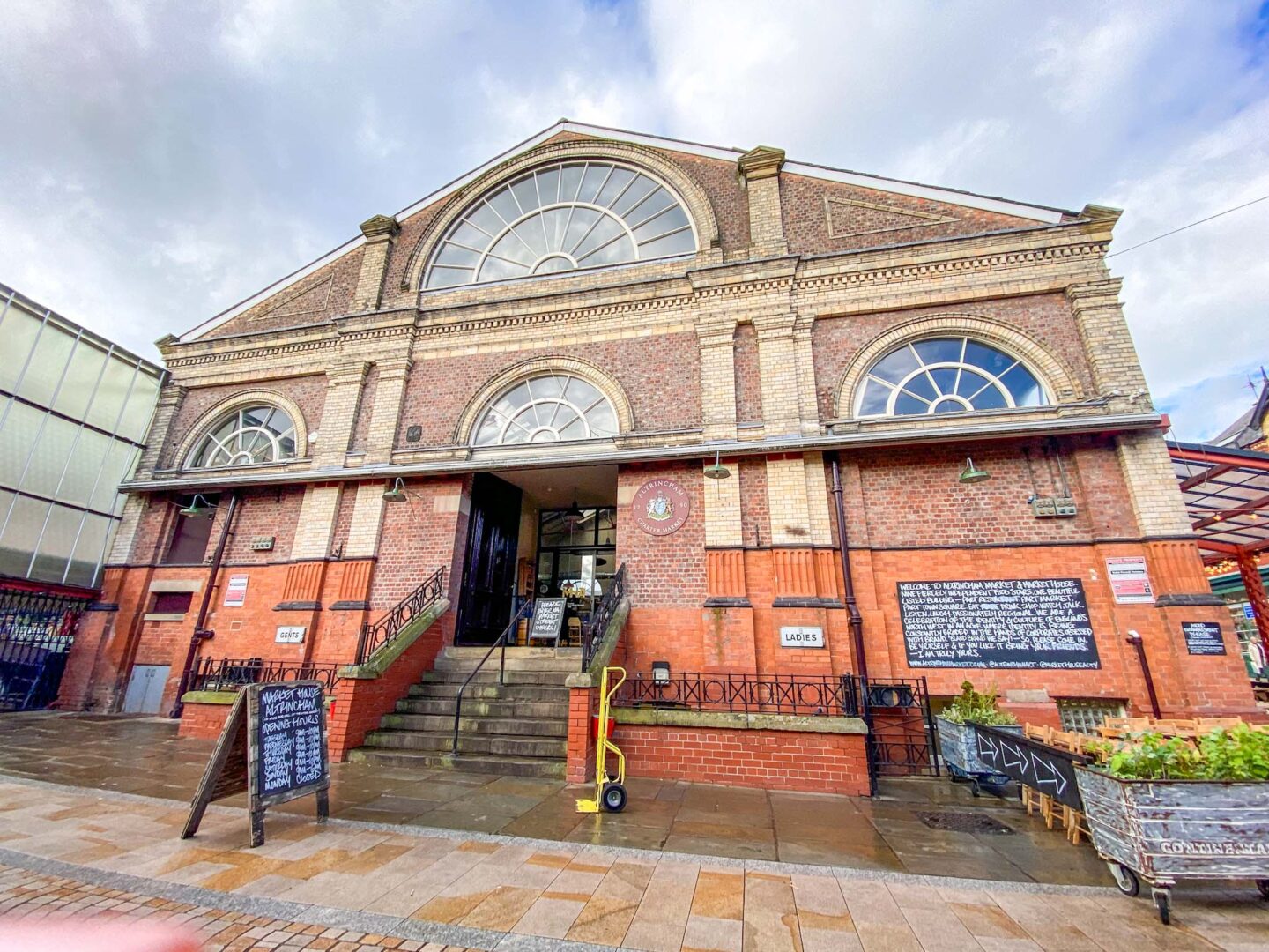 Things to do in Altrincham, front of Altrincham market - Things to do in Altrincham, front of Altrincham market
