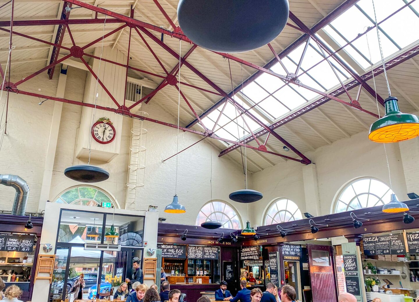 Things to do in Altrincham, inside Altrincham food market - Things to do in Altrincham, inside Altrincham food market