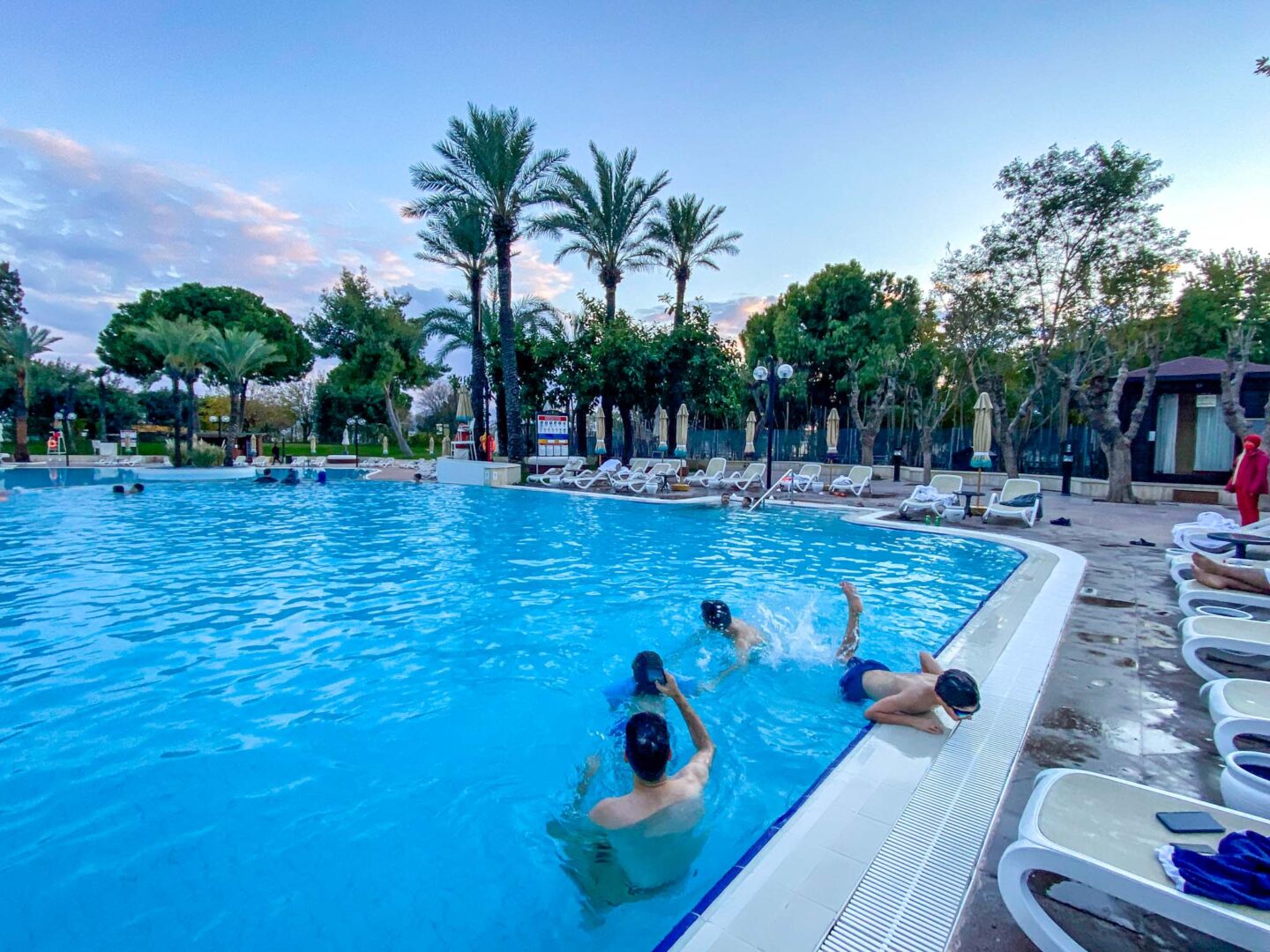 Best Places to Visit in Europe in December, , swimming pool in Antalya in December - Best Places to Visit in Europe in December, , swimming pool in Antalya in December