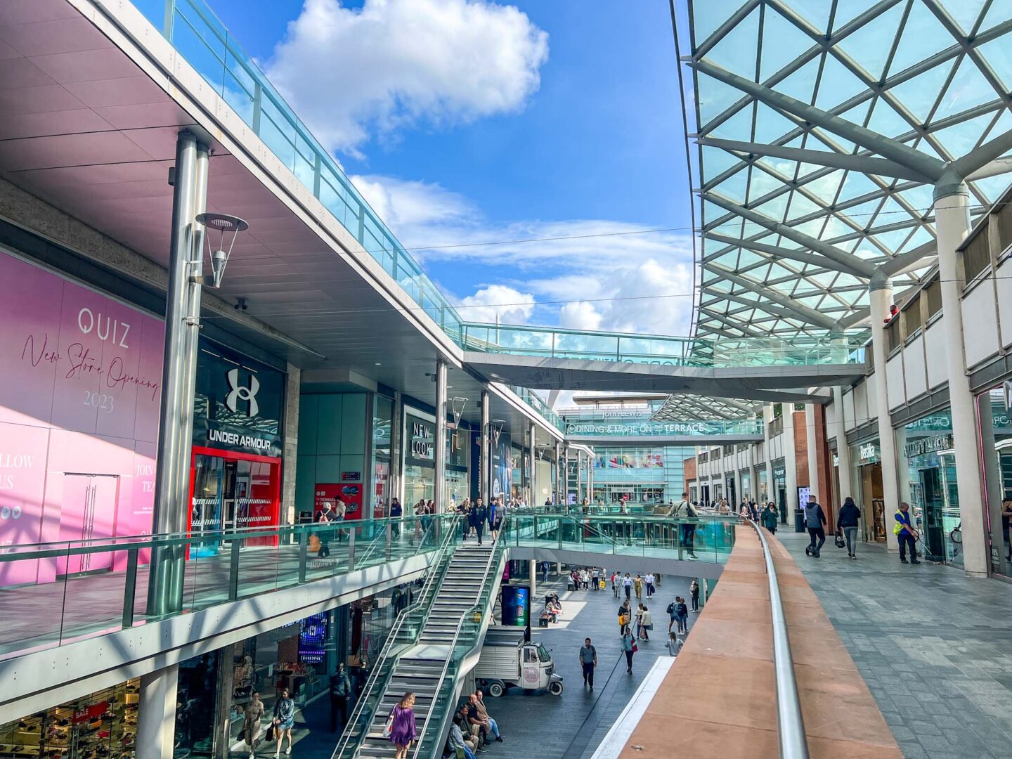 One day in Liverpool, inside Liverpool one shopping centre - One day in Liverpool, inside Liverpool one shopping centre