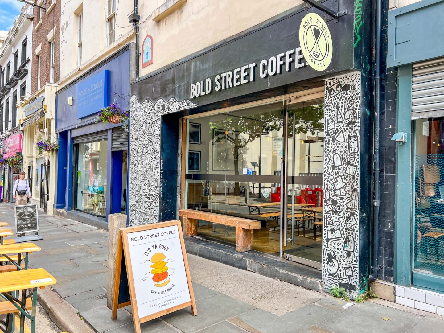 One day in Liverpool, Bold Street Coffee Liverpool from the outside - One day in Liverpool, Bold Street Coffee Liverpool from the outside