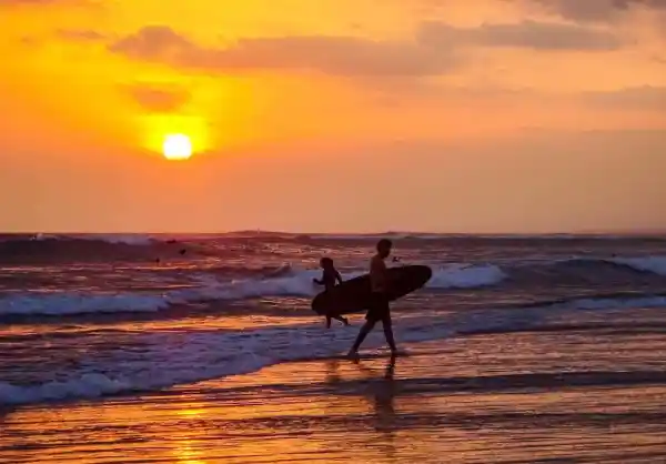 Berawa-Beach-Canggu-Sunset - The Wandering Quinn Travel Blog