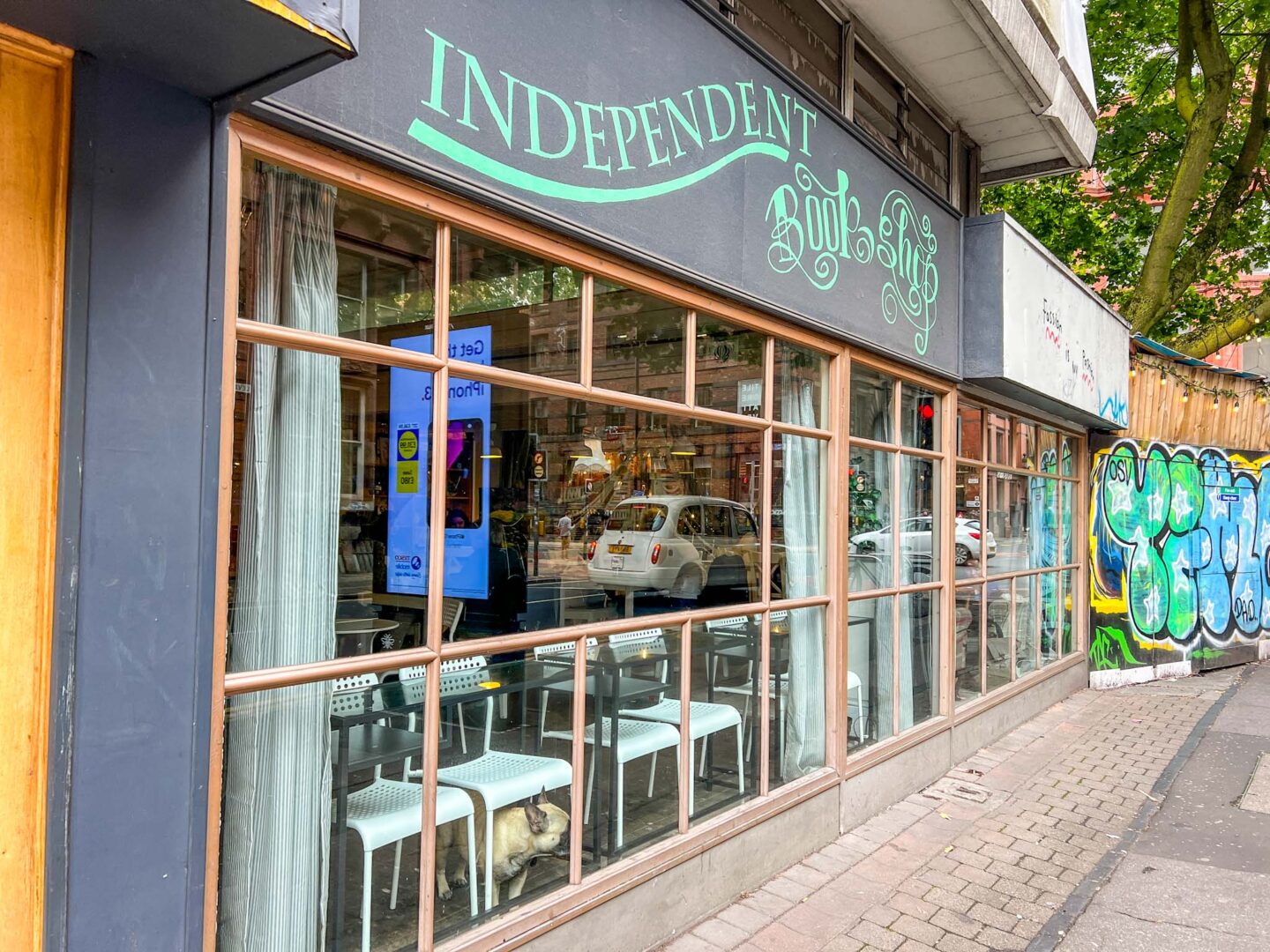 outside chapter one books cafe manchester, Manchester cafes to work from, - outside chapter one books cafe manchester, Manchester cafes to work from,