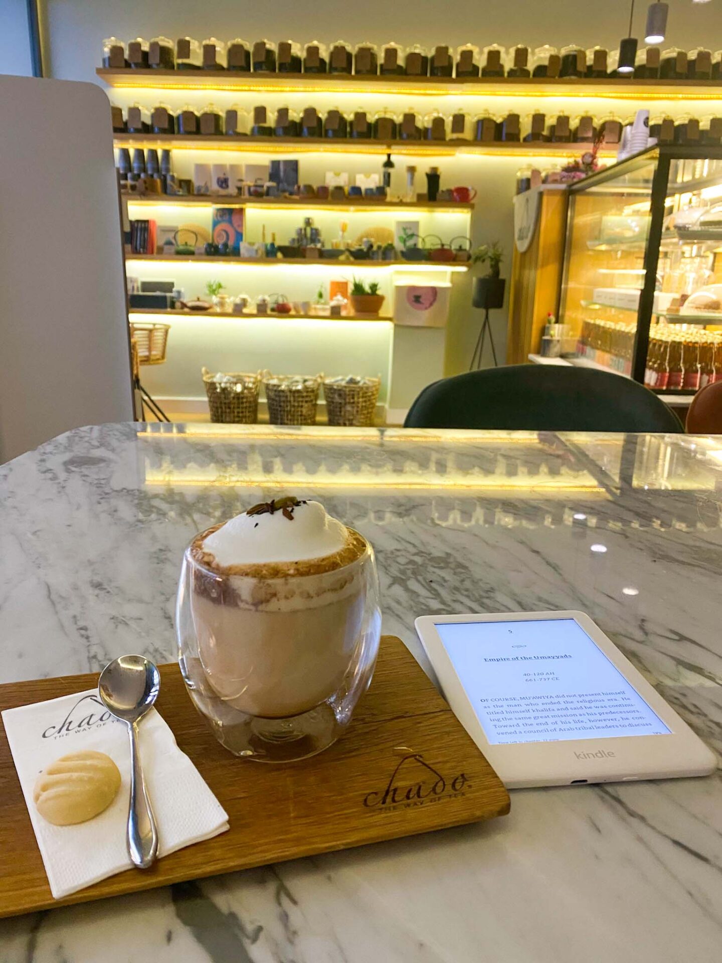 tea at Chado Tea Cafe in Istanbul, best Istanbul cafes - tea at Chado Tea Cafe in Istanbul, best Istanbul cafes