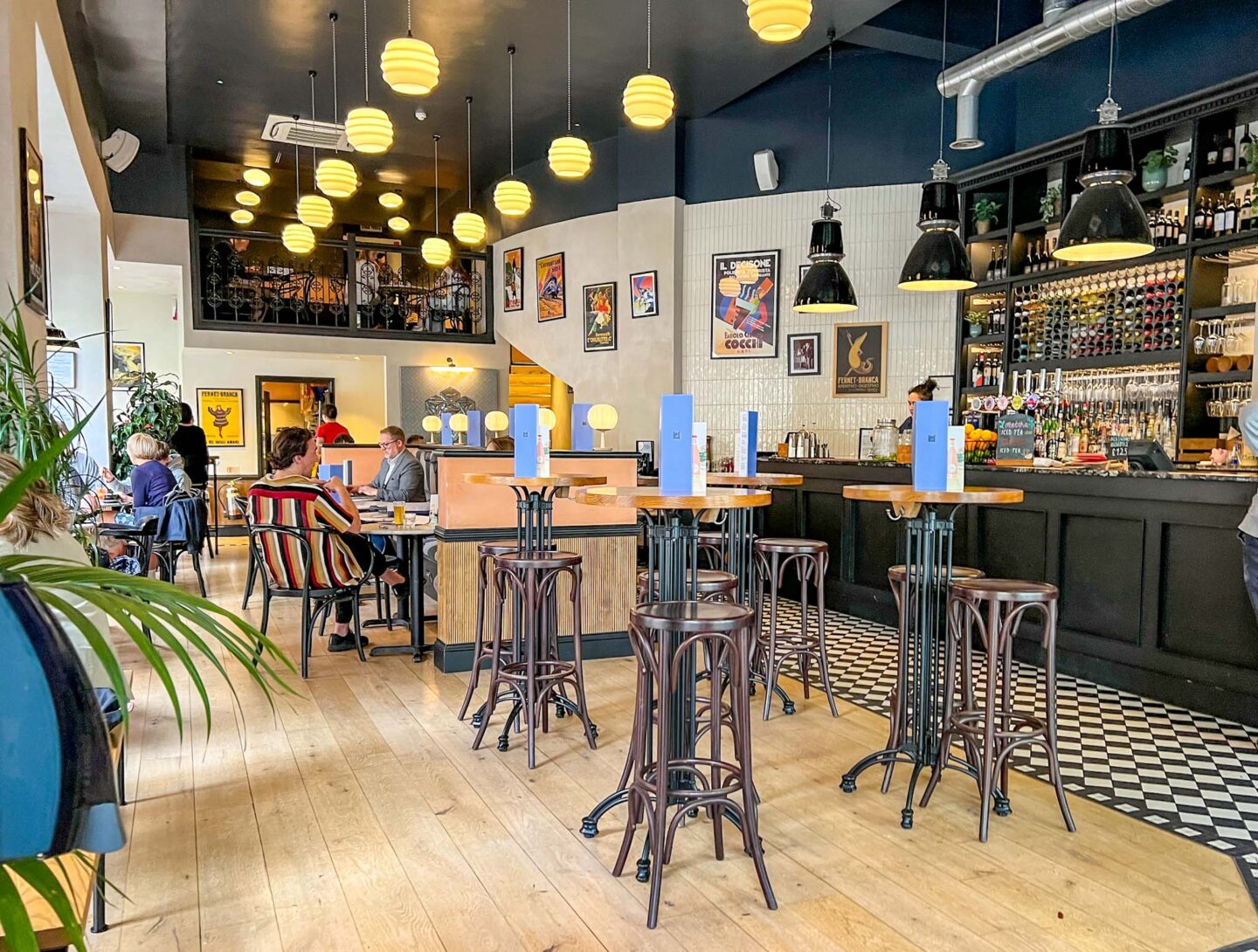 inside Haunt MCR cafe, Manchester cafes to work from, - inside Haunt MCR cafe, Manchester cafes to work from,