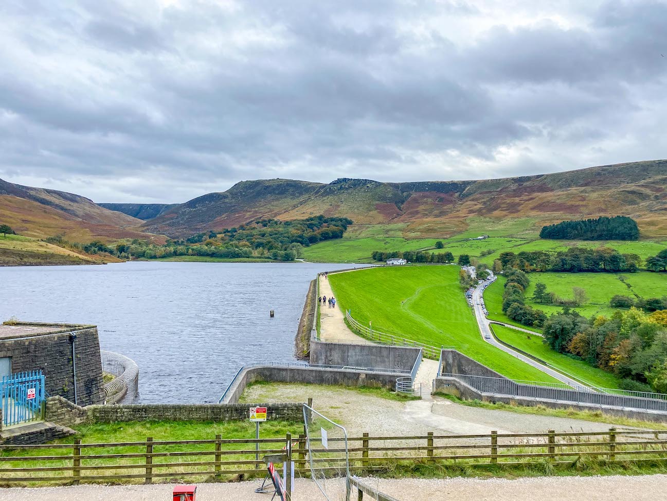 side view of Dovestone Reservoir, Easy Walks Peak District, - side view of Dovestone Reservoir, Easy Walks Peak District,
