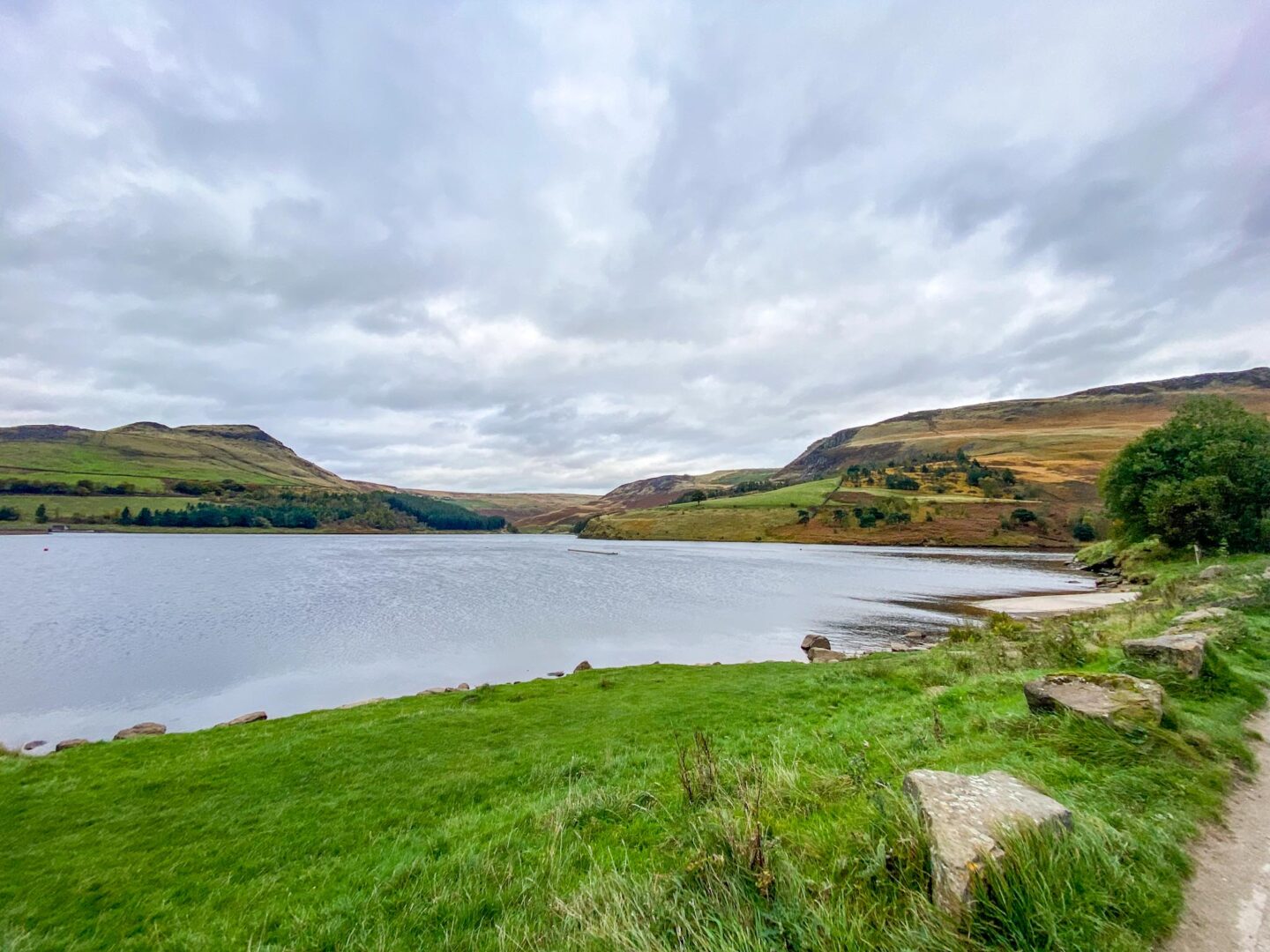 view of Dovestone Reservoir, Easy Walks Peak District, - view of Dovestone Reservoir, Easy Walks Peak District,