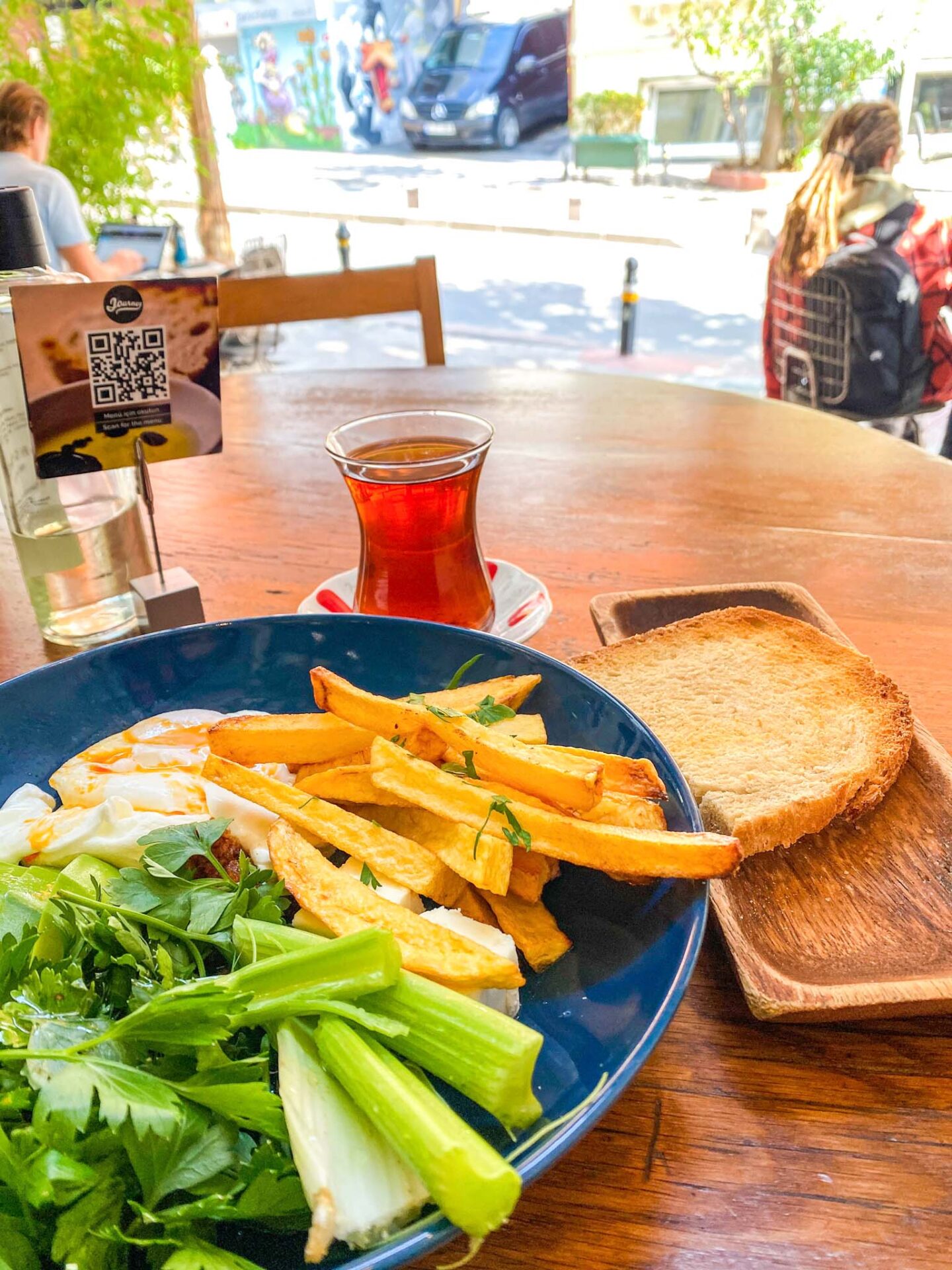 food at Journey Cafe, best Istanbul cafes - food at Journey Cafe, best Istanbul cafes