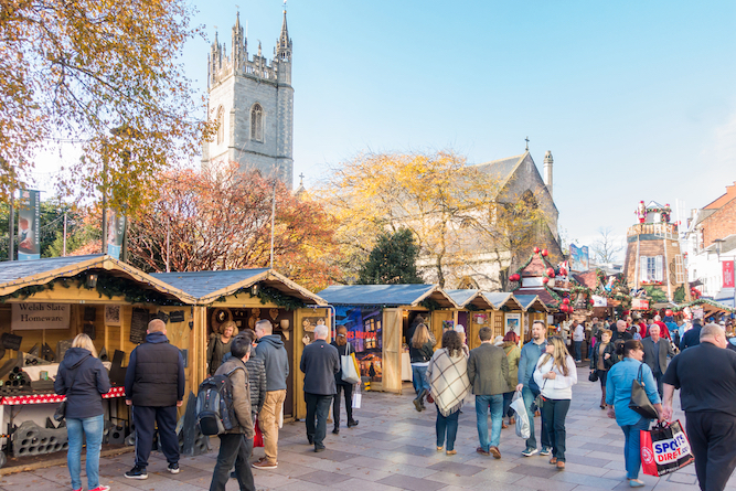 Wales in Winter, Cardiff Christmas Market - Wales in Winter, Cardiff Christmas Market