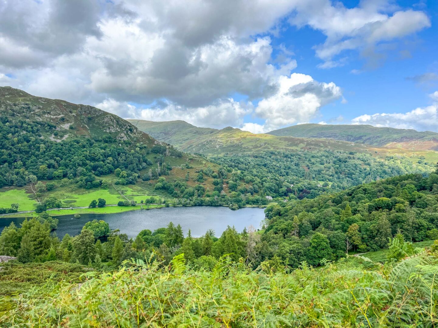 view of Rydal Water, Rydal Caves Walk - view of Rydal Water, Rydal Caves Walk