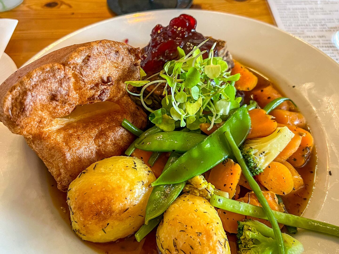 winter in Wales, roast dinner - winter in Wales, roast dinner