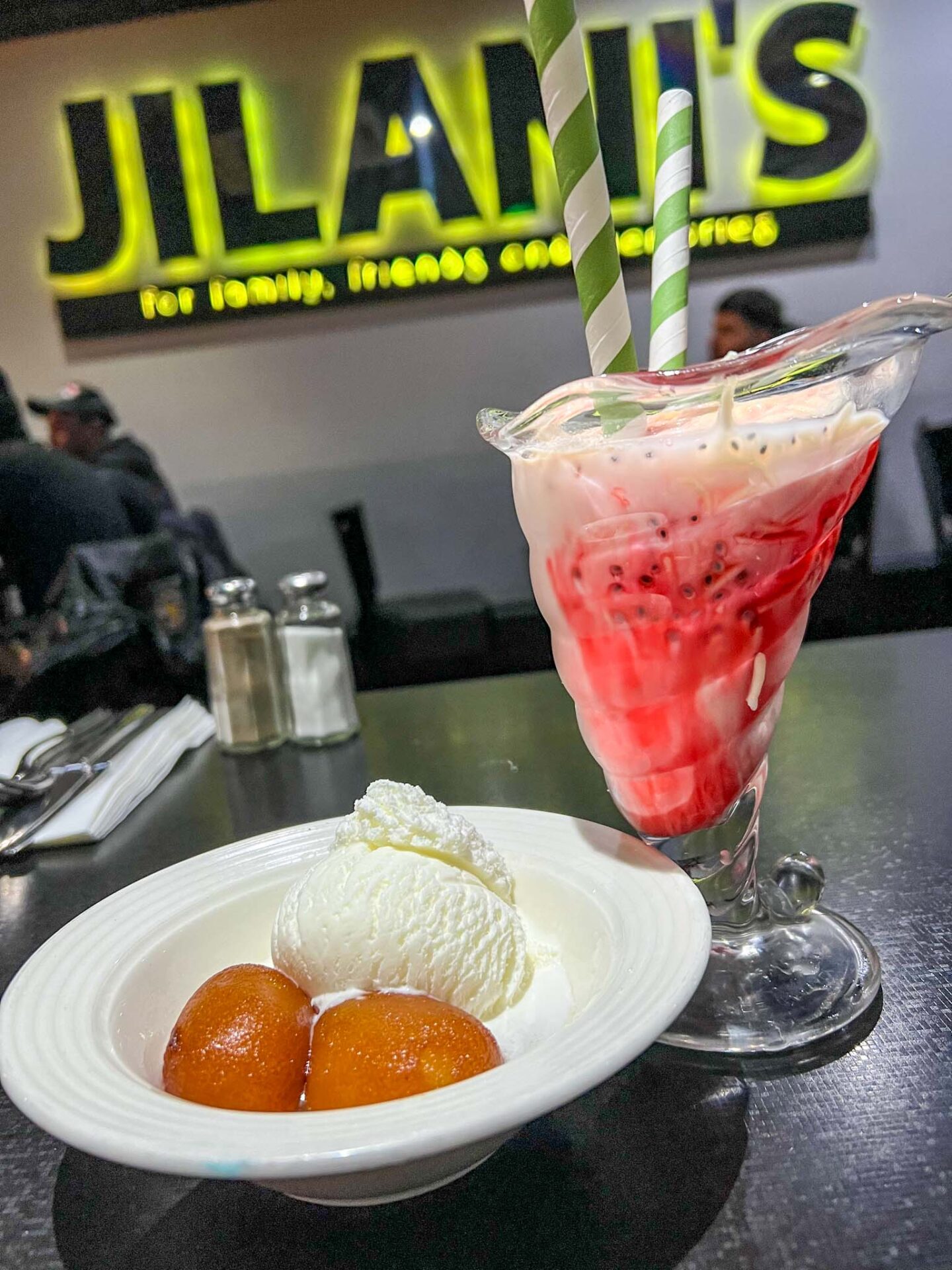 Best curry mile restaurants, Faloda and Gulab Jamon at Jilani's Wilsmlow Road - Best curry mile restaurants, Faloda and Gulab Jamon at Jilani's Wilsmlow Road
