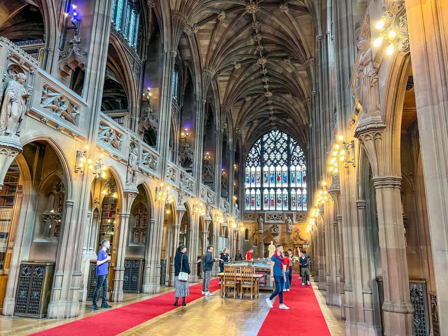 John Rylands Inside - Liverpool day trip itinerary, days out from Liverpool