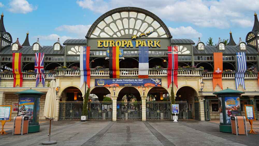entrance to Europa Park, things to do in Black Forest Germany - entrance to Europa Park, things to do in Black Forest Germany