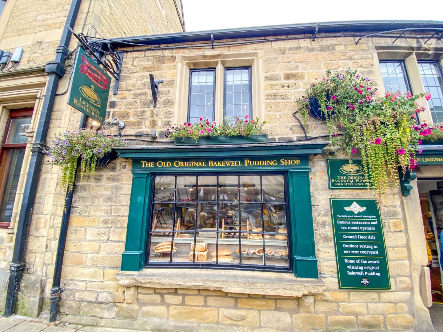 Peak District day out, Bakewell Tart show in Bakewell Village in the Peak District - Peak District day out, Bakewell Tart show in Bakewell Village in the Peak District