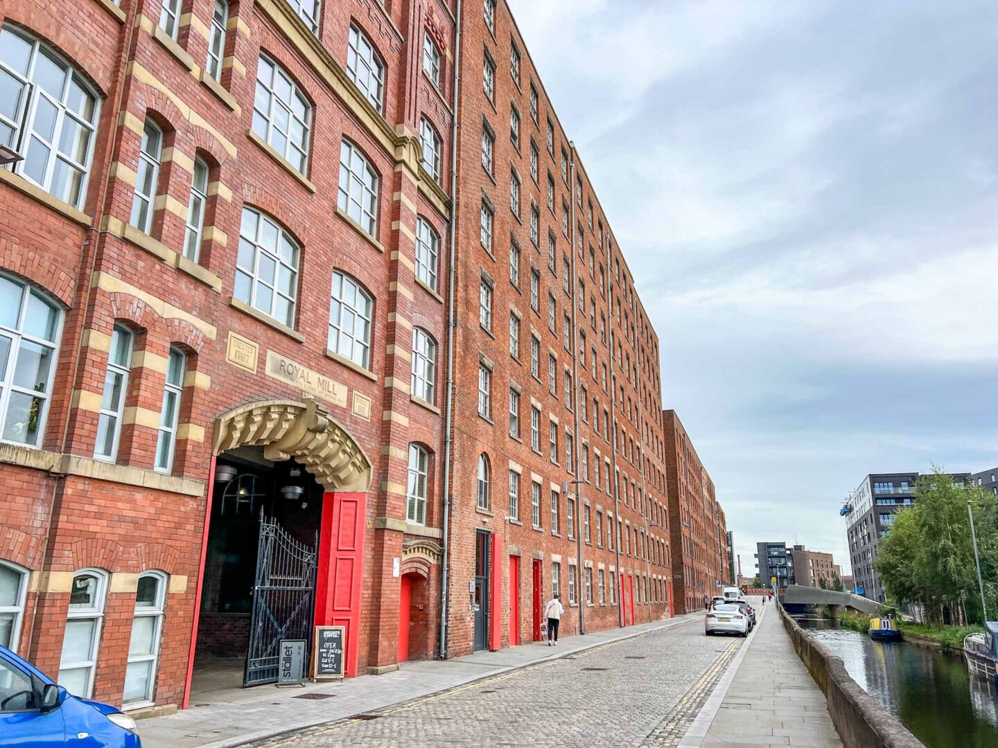 Ancoats Coffee outside - Manchester cafes to work from, Ancoats Coffee outside