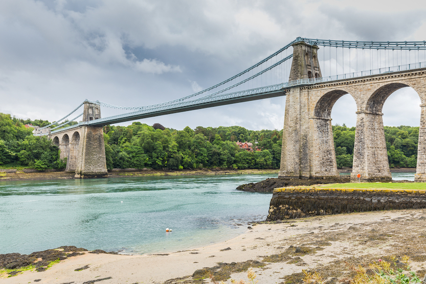 best restaurants in North Wales, Menai Suspension Bridge - best restaurants in North Wales, Menai Suspension Bridge