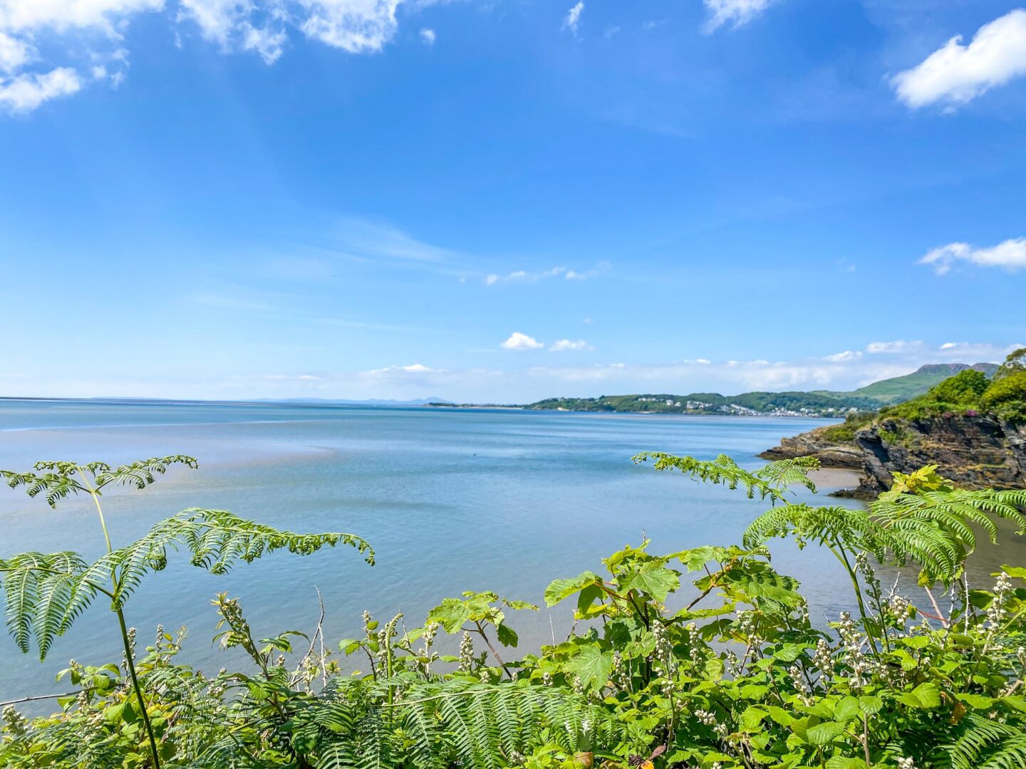 Visiting Portmeirion, view of the water from Portmeirion - Visiting Portmeirion, view of the water from Portmeirion