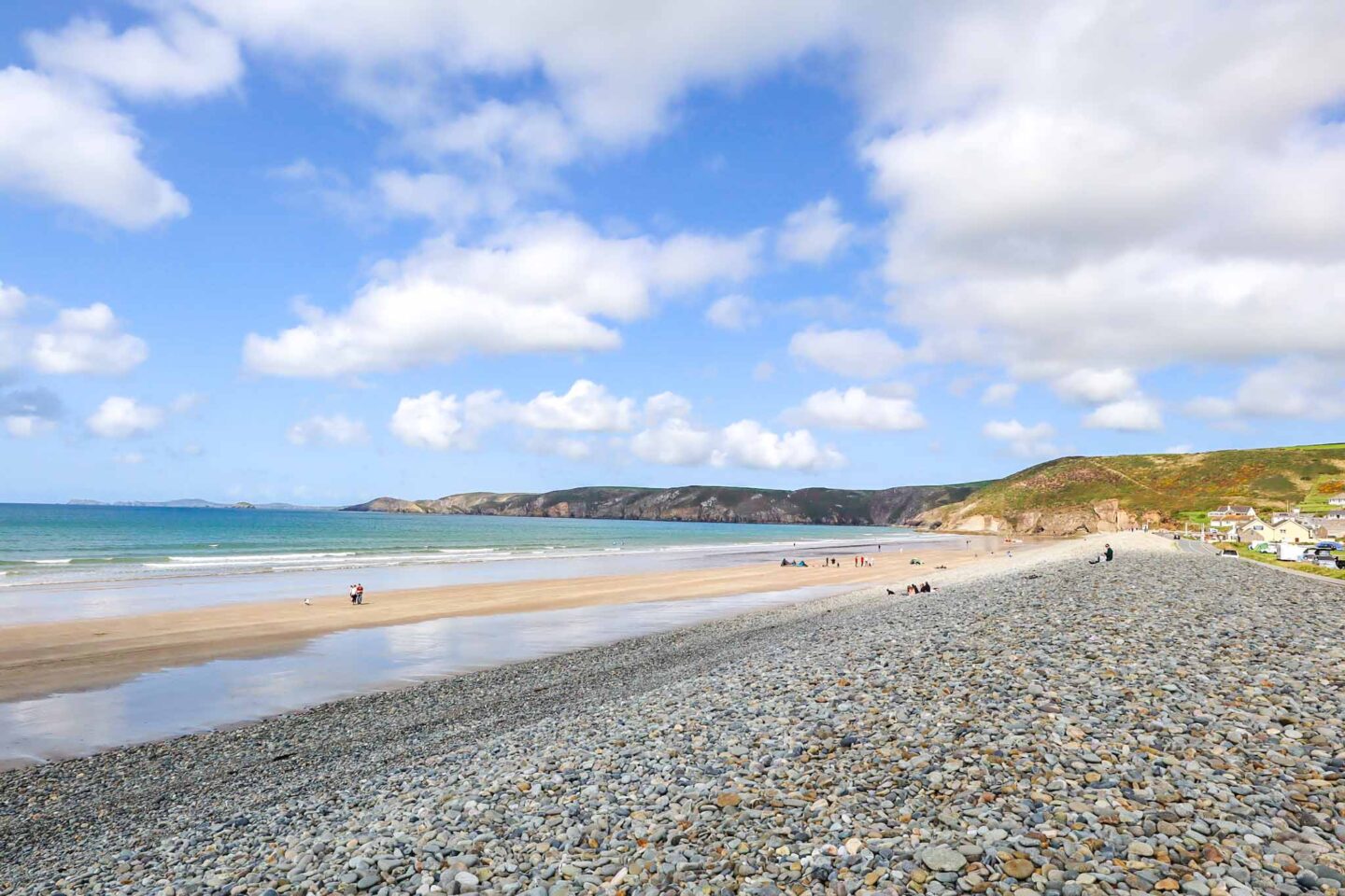 best beaches in South Wales, Newgate Beach from the side at 2 miles long! - best beaches in South Wales, Newgate Beach from the side at 2 miles long!