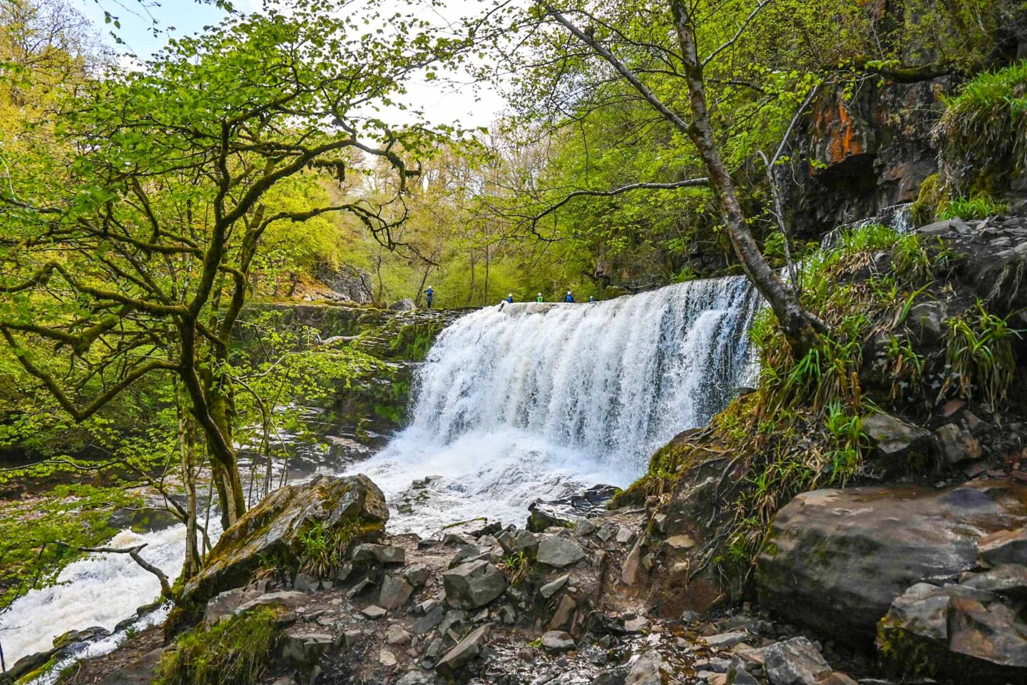 Things to do in Wales in Spring, Brecon Beacons waterfall - Things to do in Wales in Spring, Brecon Beacons waterfall