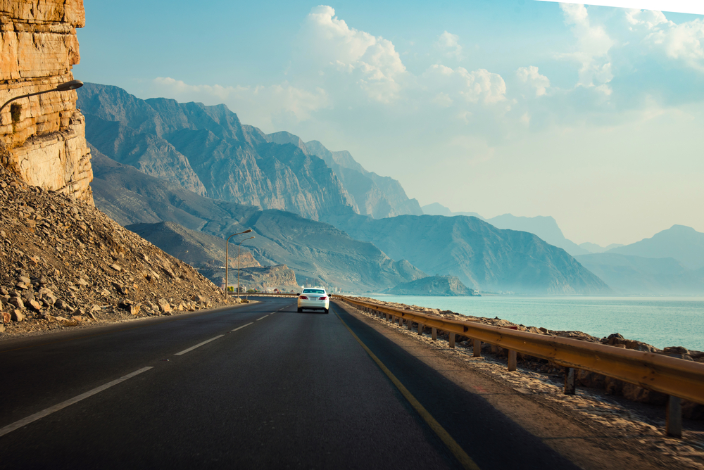 weekend breaks from Dubai, Khasab Coastal road in Musandam Governorate of Oman