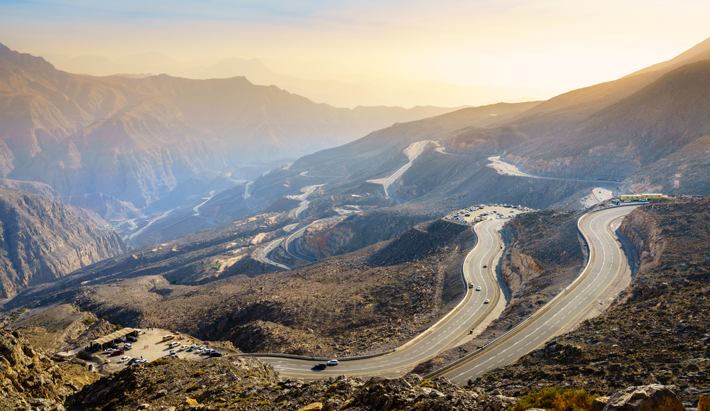 Weekend breaks from Dubai, Jebel Jais road in UAE