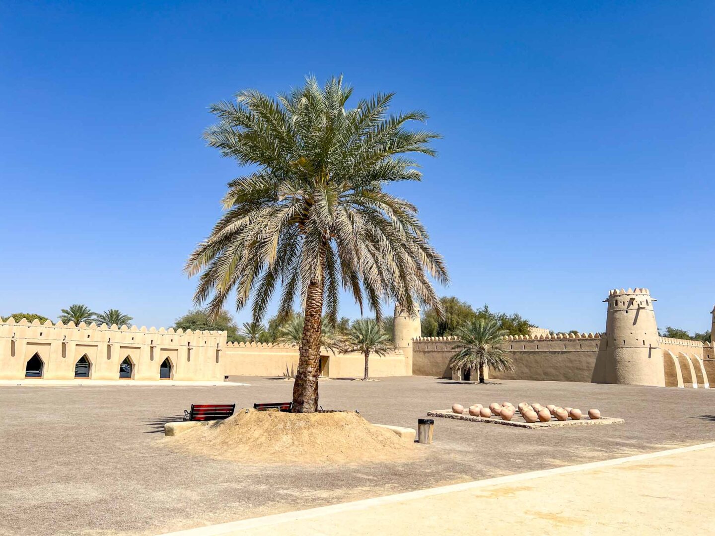 best places to visit in the UAE, Al Ain Fort from outside