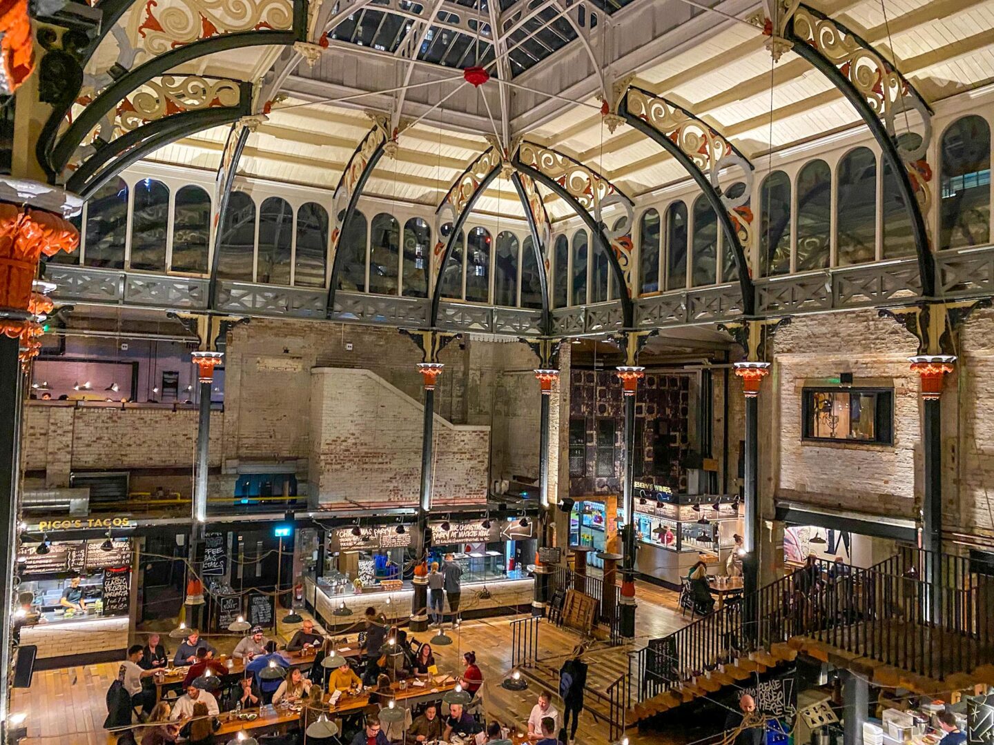 indoor activities in manchester, inside Mackie Major Market in Northern Quarter Manchester - indoor activities in manchester, inside Mackie Mayor Market in Northern Quarter Manchester