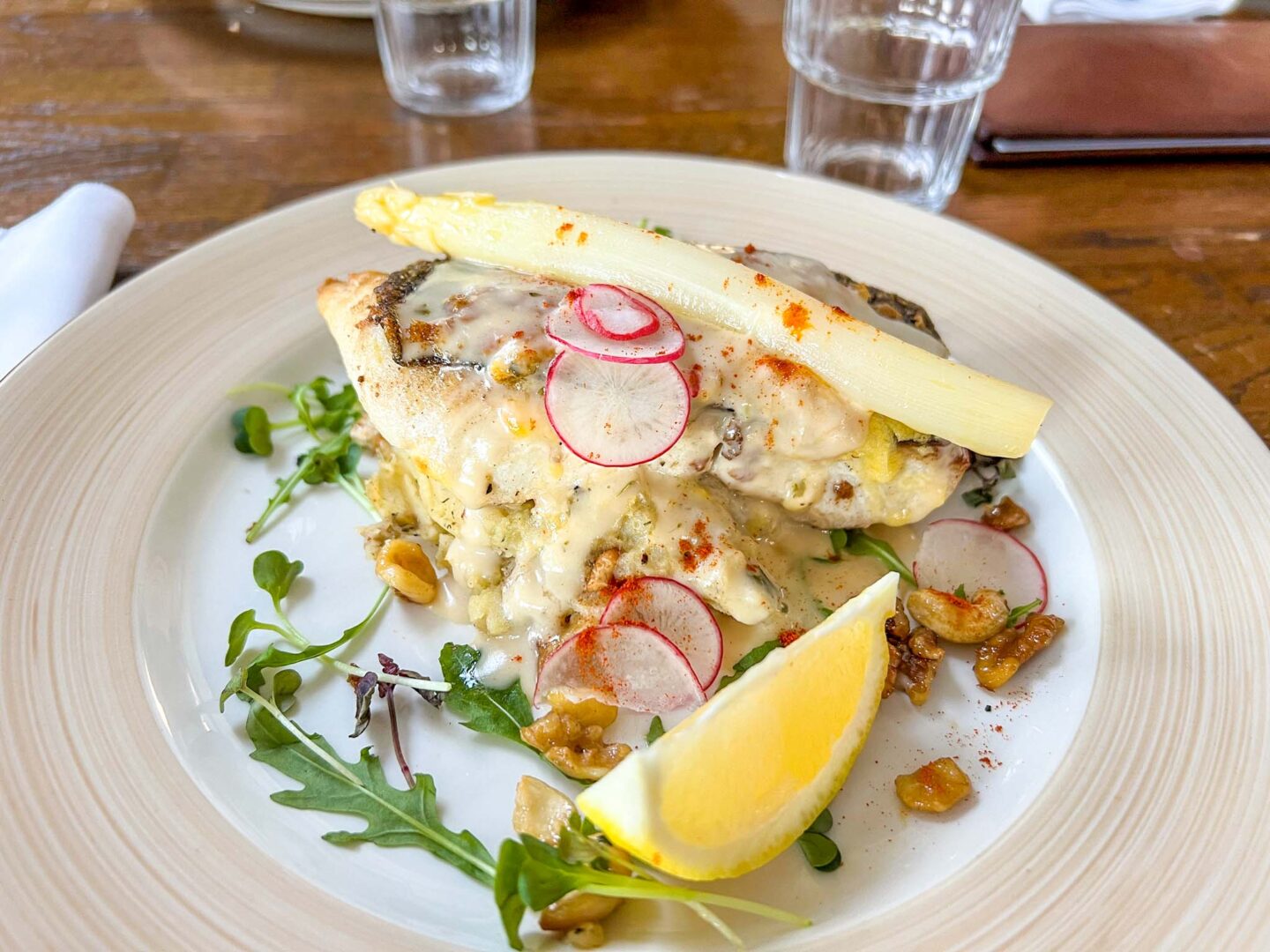 Halal Food Reykjavik, fish dish in Reykjavik iceland Höfnin Restaurant - Halal Food Reykjavik, fish dish in Reykjavik iceland Höfnin Restaurant