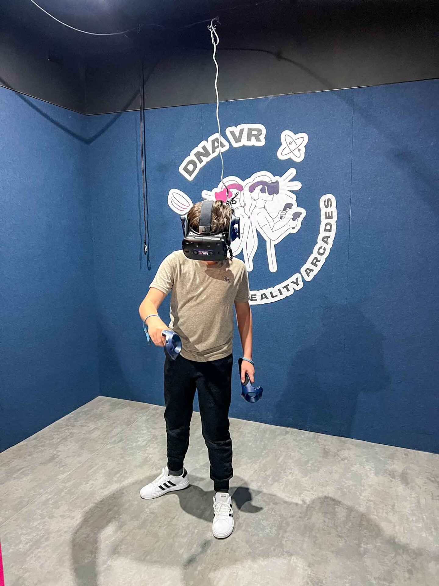 person at DNA VR, indoor activities in manchester, - person at DNA VR, indoor activities in manchester,