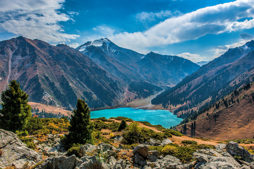 Best countries to visit in August, mountains in Almaty Kazakstan - Best countries to visit in August, mountains in Almaty Kazakstan